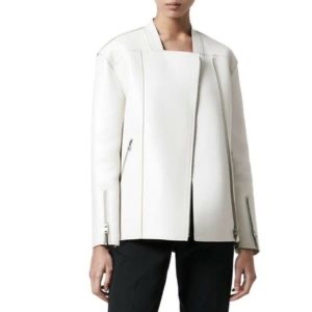 All Saints Abbey leather jacket — US2/UK6